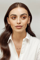 Sterling Silver Equestrian 9mm Full Horsebit Necklace