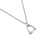 Sterling Silver Horse Stirrup Pendant