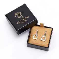 Sterling Silver Horse Stirrup Earrings