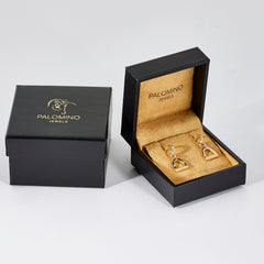9ct Gold Horse Stirrup Earrings