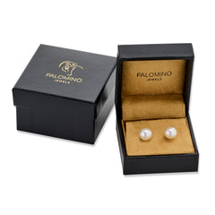 18ct Yellow Gold South Sea Pearl Stud Earrings