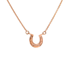 9ct Gold Equestrian Horseshoe Necklace