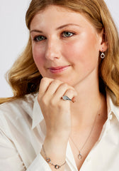 Sterling Silver Round Signet Ring