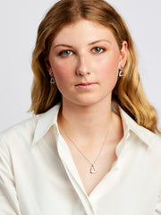 Sterling Silver Horse Stirrup Earrings