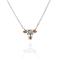 Platinum Hereford Pendant