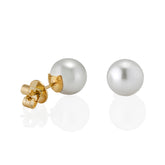 18ct Gold South Sea Pearl Equestrian Earrings