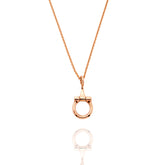 9ct Gold Equestrian Horse Bit Pendant