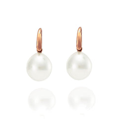 Palomino South Sea Circle Pearl 18ct Gold Earrings