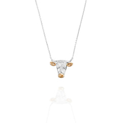 Two Tone 18ct Hereford Pendant