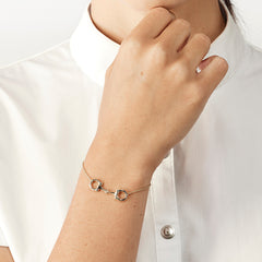 9ct Gold Equestrian Horse Bit Bracelet