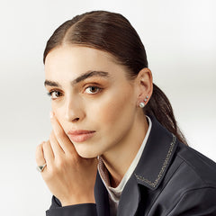 18ct Gold 0.30ct Solitaire Diamond Stud Earrings