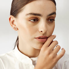 9ct Gold Equestrian Horse Shoe Earrings