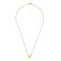 9ct Gold Equestrian Horseshoe Necklace