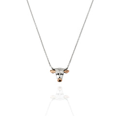 Platinum Hereford Pendant