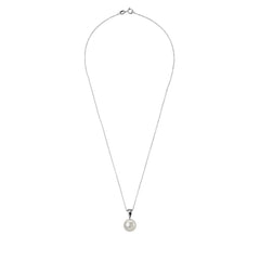 Palomino pearl pendant white gold