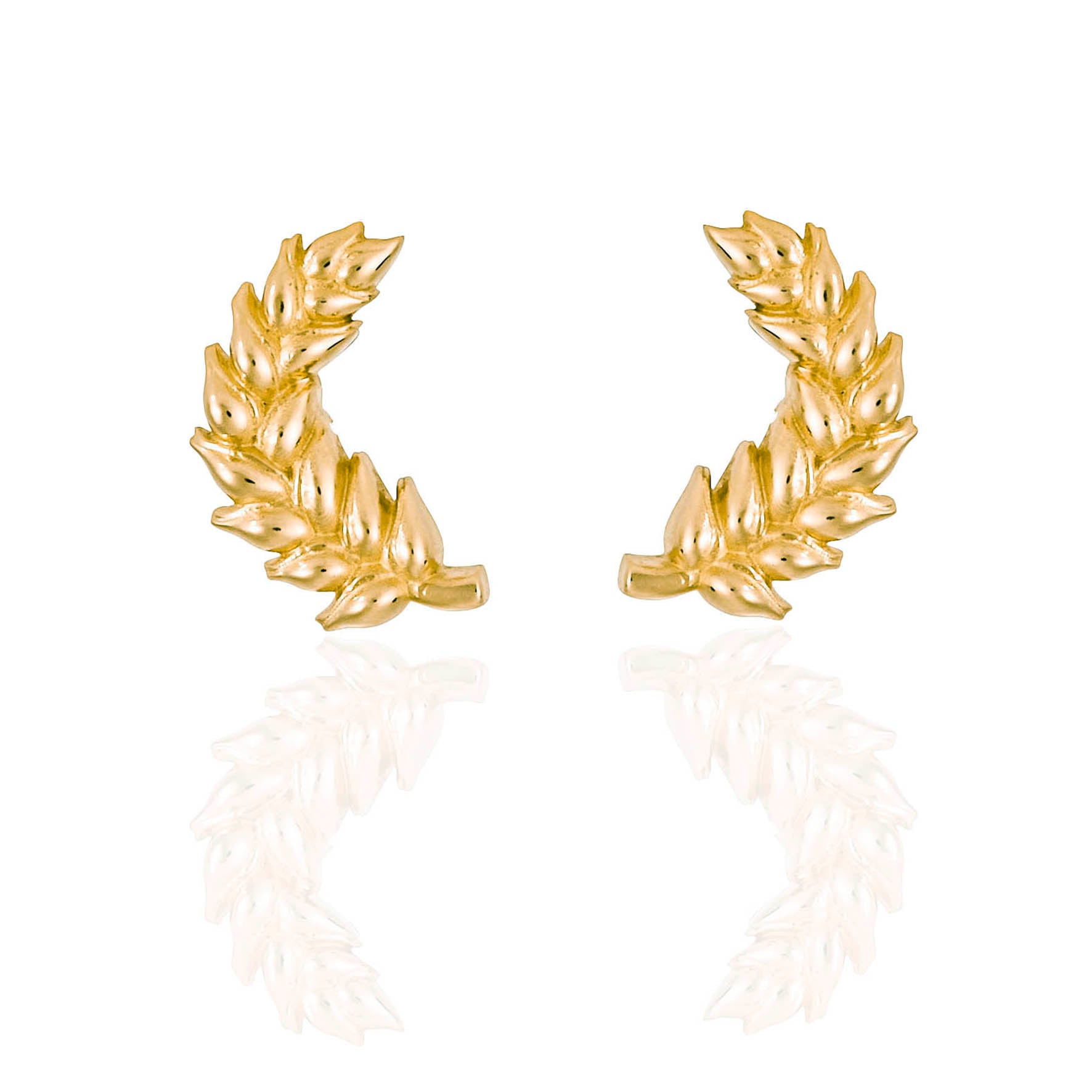 Palomino Wheat earrings in 18 ct Yellow Gold